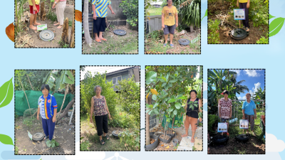 📍การขับเคลื่อนลงพื้นที่ ตรวจสอบ RE-X-RAY โครงการถังขยะเปียกลดโลกร้อนภายในชุมชน เพื่อให้การดำเนินโครงการบรรลุเป้าหมาย การปล่อยก๊าซเรือนกระจกสุทธิเป็นศูนย์ ประจำปีงบประมาณ พ.ศ. 2569📍